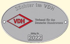 Mitglied und registrierte Zuchtstätte im VDH - FCI